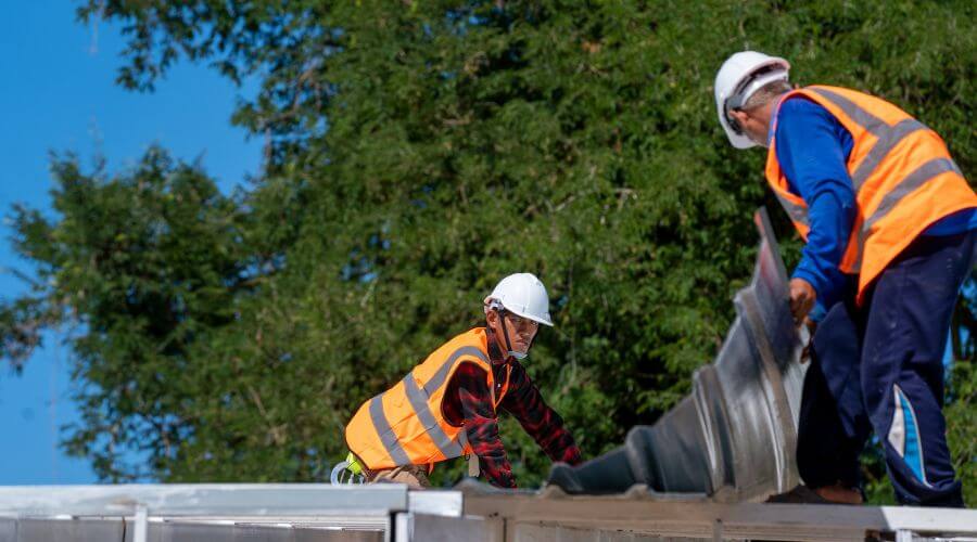 Professional metal roof installation in Whipple, OH